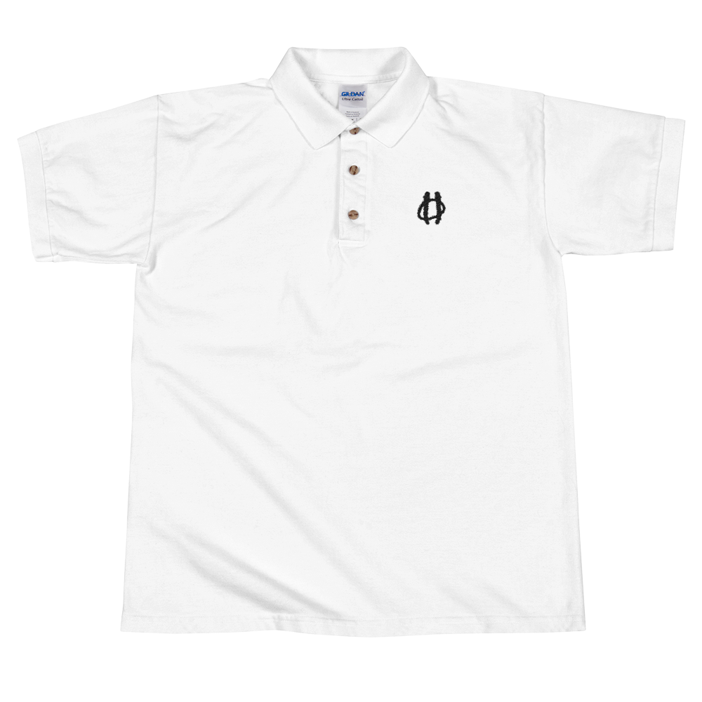 Two O's Embroidered Polo Shirt