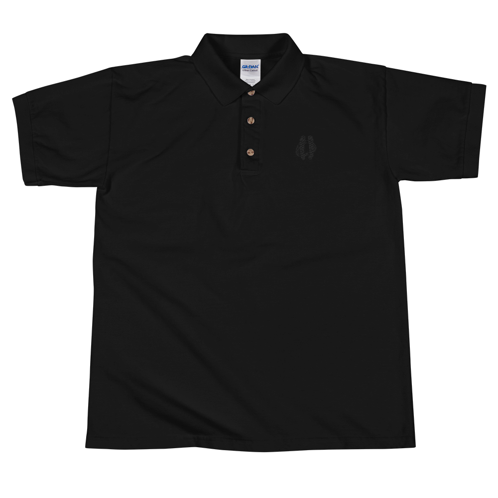 Two O's Embroidered Polo Shirt