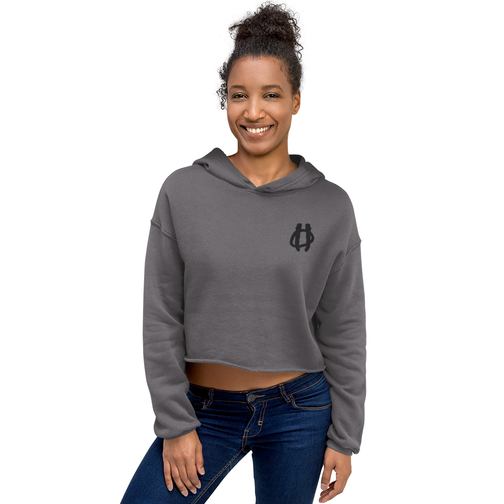 Two O's Crop Hoodie