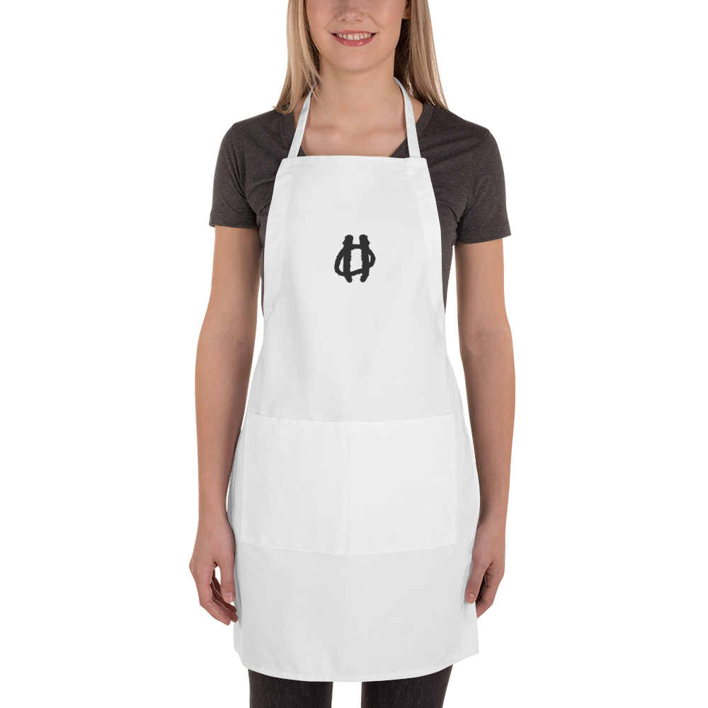 Two O'sEmbroidered Apron