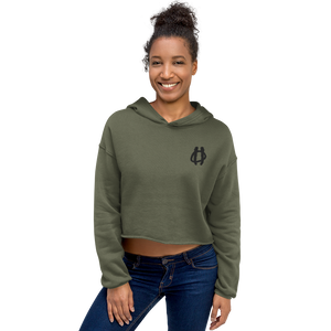 Two O's Crop Hoodie