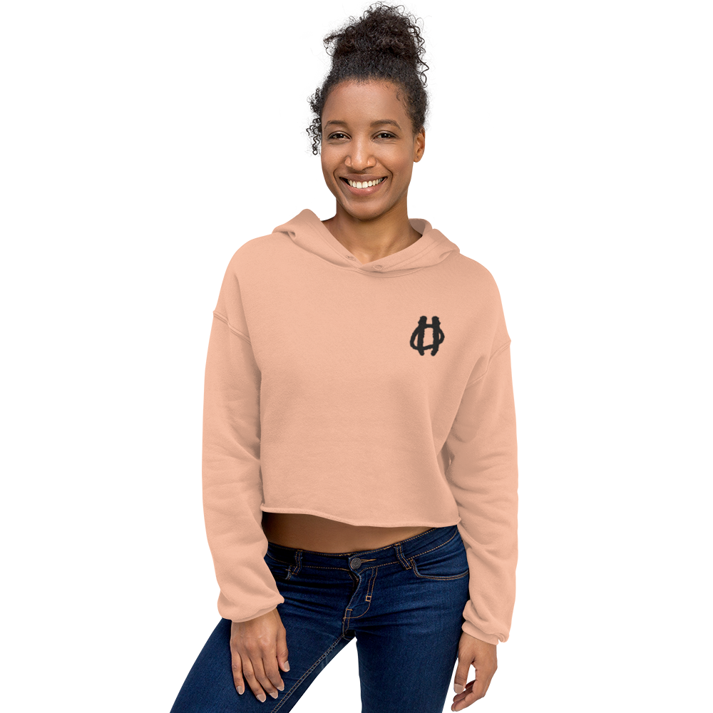 Two O's Crop Hoodie