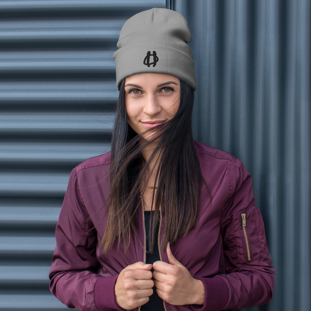 Two O's Embroidered Beanie