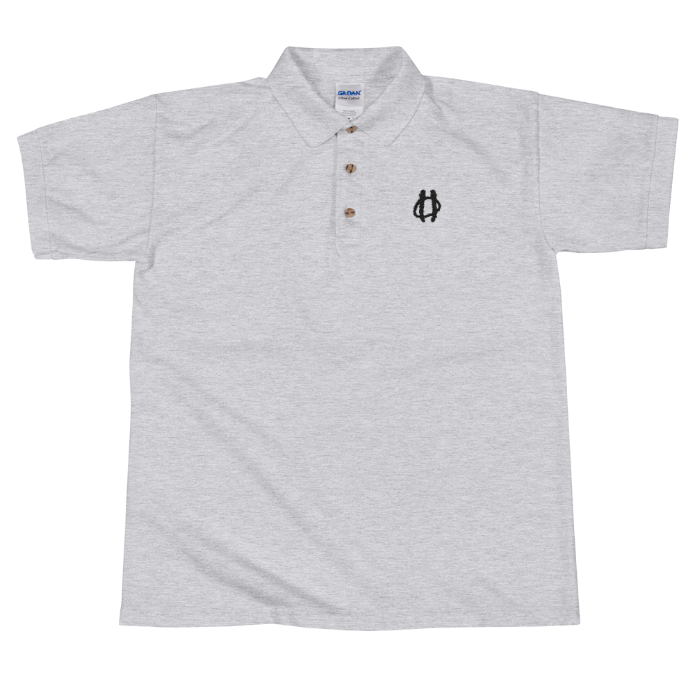 Two O's Embroidered Polo Shirt